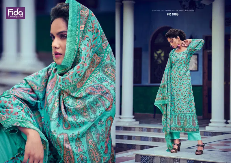 Rahat By Fida 1001 To 1006 Printed Cotton Dress Material Wholesale Shop In Surat 
